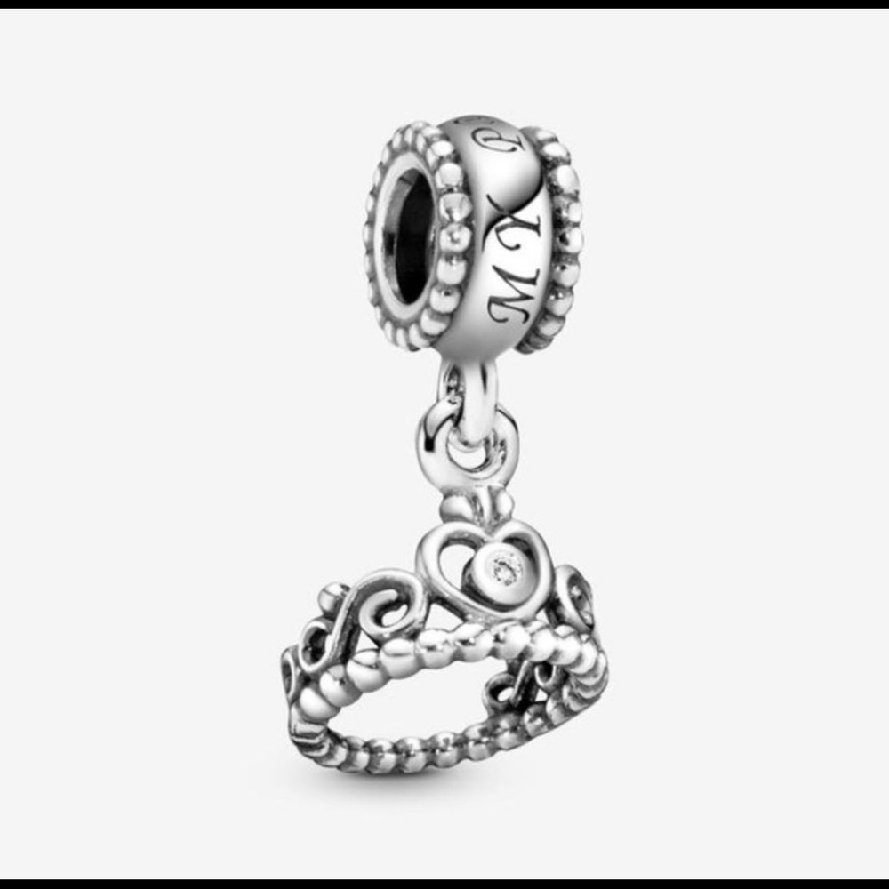 Pandora Princess Tiara Crown Dangle Charm